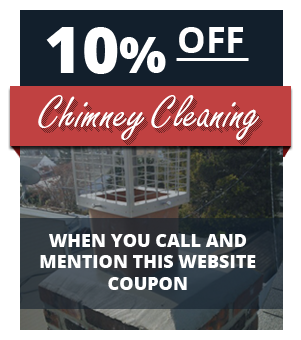 Coupon for 10% off chimney cleaning